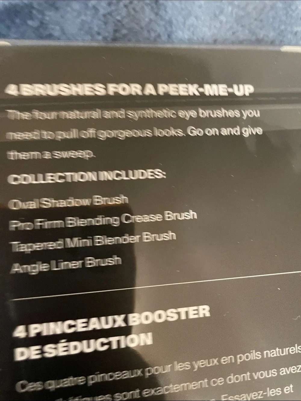 Morphe Eye Got This 4-Piece Eye Brush Collection - Black